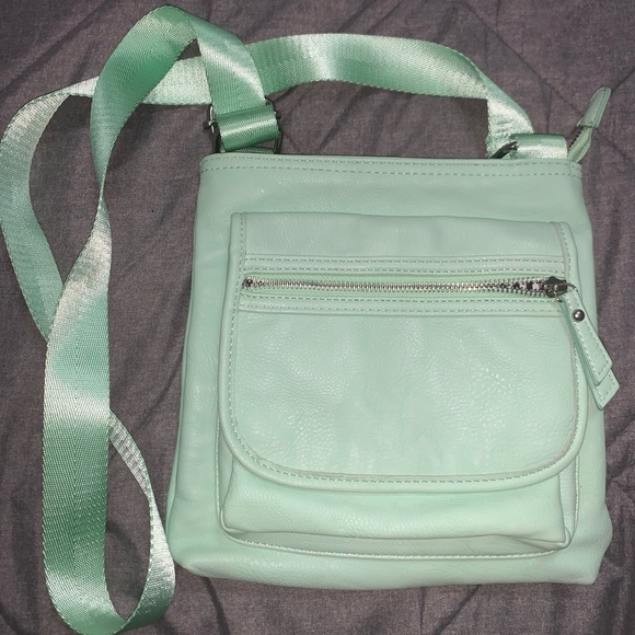 Charming Charlie Green Shoulder/Crossbody bag
